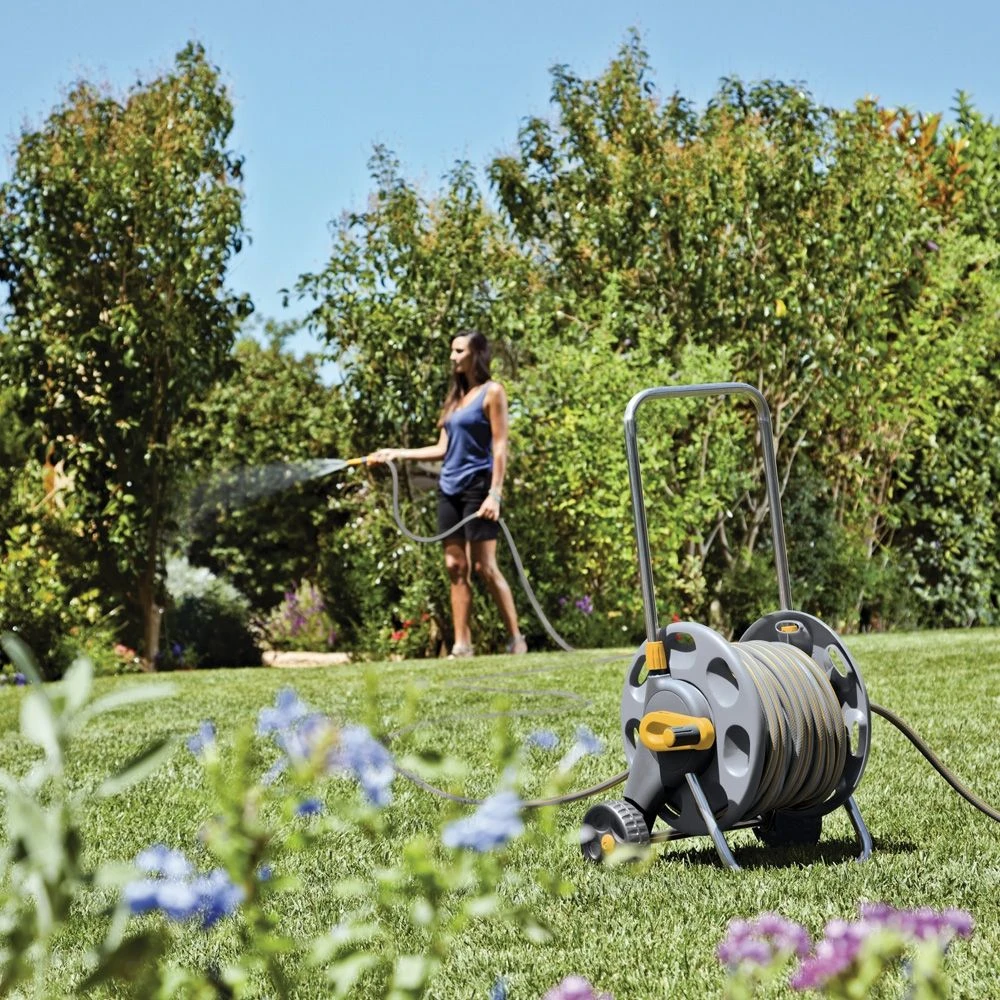 Dévidoir Chariot D’arrosage + 20 M De Tuyau 1 Dévidoir Chariot D’arrosage + 20 M De Tuyau