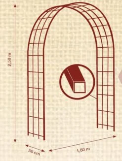 Arche Double D'Antan -Jardin Entretien Magasin 9254a 1