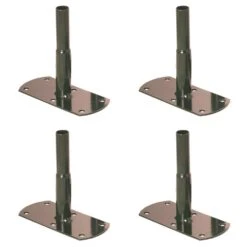 Lot De 4 Pieds à Fixer Pour Arche Double Décor Losange Ou Décor Romantique H 120mm