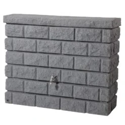 Kit Réservoir D’eau Mur Rocky 400 Litres -Jardin Entretien Magasin 9741 reservoir mural rocky gris granit 400lt1000
