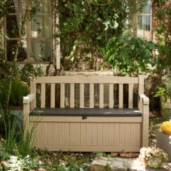 Coffre - Banc De Jardin Résine Bogota 265L Beige 6 Coffre - Banc De Jardin Résine Bogota 265L Beige -Jardin Entretien Magasin 9743b coffre banc jardin resine bogota 265l beige t1000