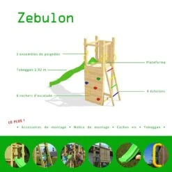 Aire De Jeu Escalade En Bois ZEBULON ® -Jardin Entretien Magasin 9749d aire de jeu escalade en bois zebulon t1000