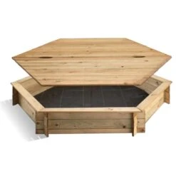 Bac à Sable Hexagonal + Couvercle